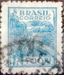 Sellos del Mundo : America : Brasil : Intercambio 0,35 usd  400 reales 1941