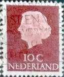 Stamps Netherlands -  Intercambio 0,20 usd  10 cents. 1953