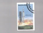 Stamps Hungary -  apollo XVI
