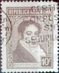 Sellos de America - Argentina -  Intercambio 0,20 usd  10 cents. 1942