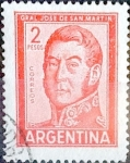 Stamps Argentina -  Intercambio 0,20 usd  2 pesos 1961