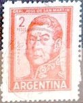 Stamps Argentina -  Intercambio 0,20 usd  2 pesos 1961