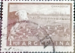 Sellos de America - Argentina -  Intercambio 0,20 usd  1 peso  1958