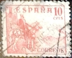 Stamps Spain -  Intercambio 0,20 usd  10 cents. 1939