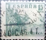 Stamps Spain -  Intercambio jxn 0,20 usd  15 cents. 1939