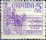 Stamps Spain -  Intercambio 0,20 usd  5 cents. 1949