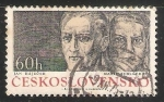Stamps Czechoslovakia -  Jan Hajek - mare sedlackova