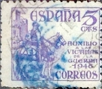 Sellos de Europa - Espa�a -  Intercambio 0,20 usd  5 cents. 1949