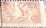 Stamps Spain -  Intercambio 0,20 usd  25 cents. 1942