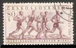 Stamps Czechoslovakia -  Maratón Internacional de la Paz 