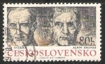 Stamps Czechoslovakia -  Jan Sverna - Albin Grznar