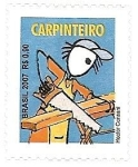 Stamps Brazil -  Oficios - Carpintero