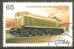 Stamps Cuba -  160 ANIVERSARIO DEL FERROCARRIL EN CUBA