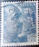 Stamps Spain -  Intercambio jxn 0,20 usd 70 cents. 1953