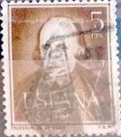 Stamps Spain -  Intercambio 0,20 usd 5 cents. 1951