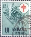 Stamps Spain -  Intercambio 0,20 usd 10 cents. 1950