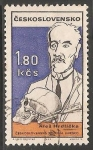 Stamps Czechoslovakia -  Aleš Hrdlička