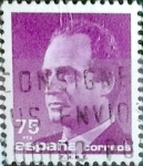 Stamps Spain -  Intercambio 0,20 usd 75 ptas. 1985