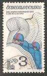 Sellos de Europa - Checoslovaquia -  Juegos Olímpicos de Invierno 1980