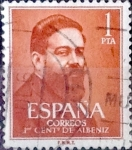 Stamps Spain -  Intercambio 0,20 usd 1,00 pta. 1960