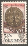 Sellos de Europa - Checoslovaquia -  Florin de oro 1335