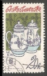 Stamps Czechoslovakia -  Tradicional porcelana checa