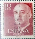 Stamps Spain -  Intercambio 0,20 usd 10 cents. 1954