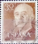 Stamps Spain -  Intercambio 0,20 usd 30 cents. 1954