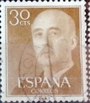 Sellos de Europa - Espa�a -  Intercambio 0,20 usd 30 cents. 1954