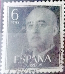 Stamps Spain -  Intercambio 0,20 usd 6,00 ptas. 1955