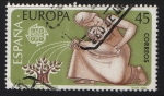 Stamps : Europe : Spain :  Protección de s plantas