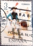 Stamps Spain -  Intercambio 0, 20 usd 3 ptas. 1975
