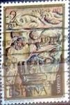 Stamps Spain -  Intercambio 0, 20 usd 2 ptas. 1973