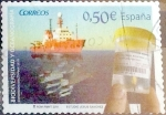 Stamps Spain -  Intercambio 0,50 usd 50 cents. 2011