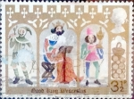 Stamps United Kingdom -  Intercambio 0,35 usd 3,5 p. 1973