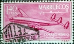 Stamps Morocco -  Intercambio 0,20 usd 1,40 ptas. 1956
