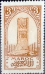 Stamps France -  Intercambio 0,20 usd 3 cents. 1923