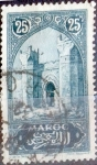 Stamps France -  Intercambio 0,70 usd 25 cents. 1917