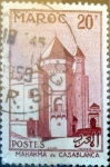 Stamps : Europe : France :  Intercambio 0,20 usd 20 francos 1955