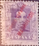Stamps Spain -  Intercambio jxi 0,90 usd 20 cents. 1923