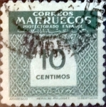 Stamps Spain -  Intercambio 0,20 usd 10 cents. 1953