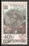 Stamps Czechoslovakia -  Medallas y Condecoraciones de Honor - cultura