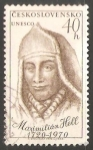 Stamps Czechoslovakia -  Maximilian Hell