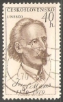 Stamps Czechoslovakia -  Josef Mánes
