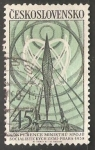 Stamps Czechoslovakia -  Antena transmisora