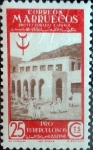 Stamps Spain -  Intercambio 0,25 usd 25 cents. 1946