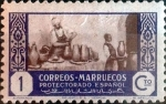 Stamps Spain -  Intercambio cr3f 0,20 usd 1 cents. 1946