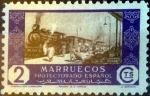 Stamps Spain -  Intercambio cr3f 0,20 usd 2 cents. 1948