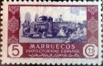 Stamps Spain -  Intercambio 0,20 usd 5 cents. 1948