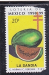 Stamps Mexico -  LA SANDIA-Loteria de México